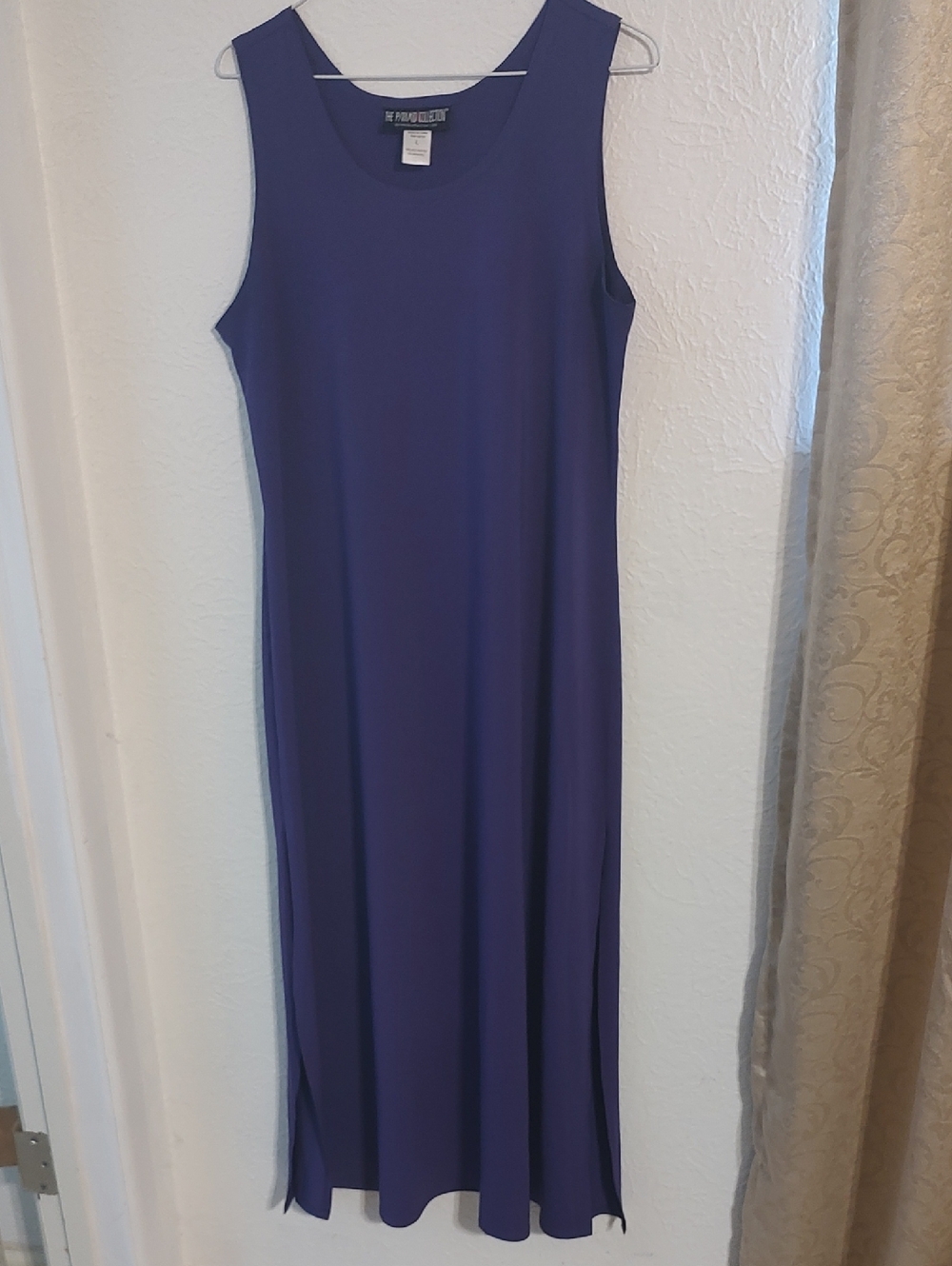 The Pyramid Collection Purple Sleeveless Maxi